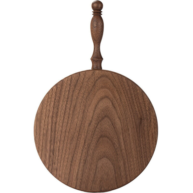 IwaiLoft 上質で高級感のあるトレー ウォールナット まな板 持ち手付 天然木製 トレー お盆 長角膳 北欧 おしゃれ 木製 カフェ ナチュラル トレイ お盆 スタッキング 収納 業務用 ランチョンマット 無印 アンティーク