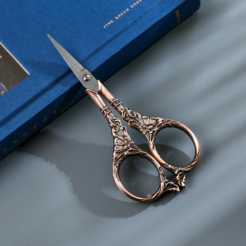 純粹・百合 糸切はさみ 茶芸 ハサミ はさみ 小さい 鋏 かわいい おしゃれ シザー ミニシザー 盆栽ハサミ 茶芸 茶葉 本格 刺繍はさみ 糸切りばさみ 糸切りハサミ 裁縫 ステンレス 鋭い 手芸用はさみ 布切り 裁縫道具 IwaiLoft