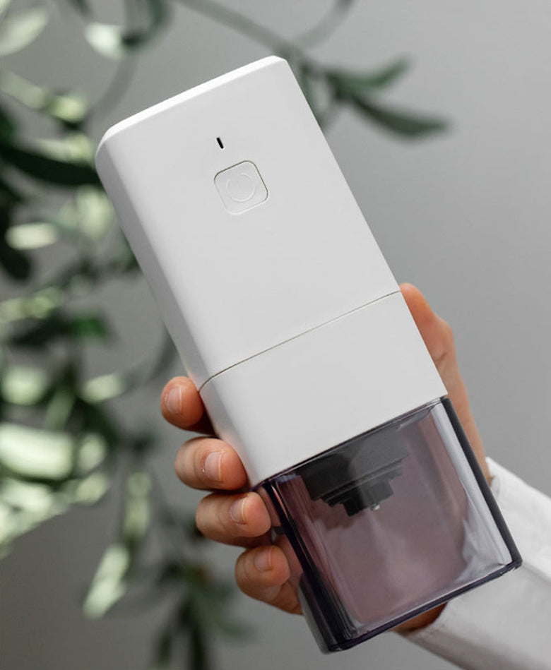 IwaiLoft 最新版 電動コーヒーミル 電動ミル マルチミル USB充電式 ペッパーミル ソルトミル コーヒーグラインダー ミルミキサー 粉末 コーヒー豆 ひき機 水洗い可能 豆挽き/緑茶/山椒/お米/調味料/穀物を挽く 一台多役 セラミック刃 おしゃれ