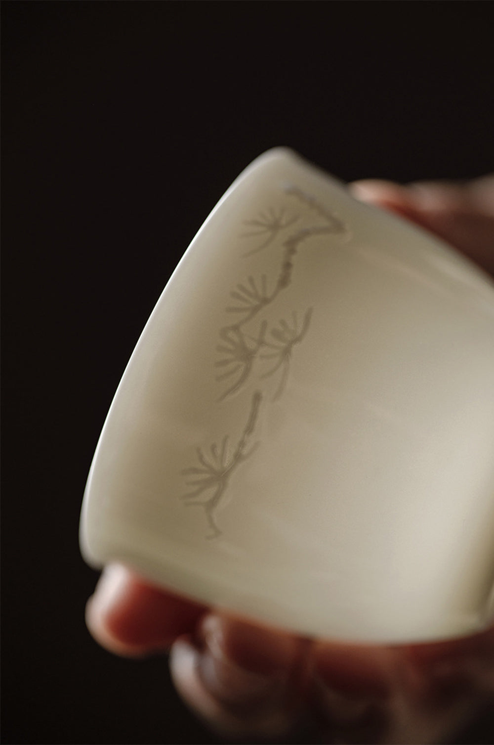 IwaiLoft 白玉 湯呑 2個セット 茶杯 茶器 湯のみ 湯呑み お茶 カップ コップ 来客用 お茶用品 ティーウェア 中国茶器 台湾茶器 贈り物にも 食洗機対応 電子レンジ対応 80mL