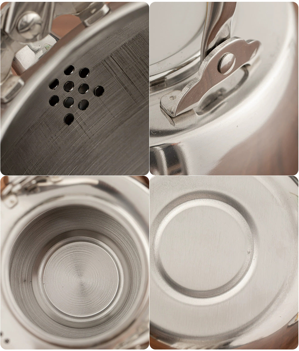 IwaiLoft 「極」ケトル やかん ステンレス 湯沸かし ティーポット ガス火 IH オール熱源対応 シンプル 1200mL