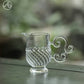 IwaiLoft 十卿 Glass Art 工芸作家作品 夢 マグカップ ガラスピッチャー 耐熱ガラス 片口 170ml 徳利 酒器 日本酒 片口注器 ミルクピッチャー 小鉢 取り鉢 片口鉢 手作り 和食器 シンプル 中国茶器 公道杯 ティーサーバー 茶海 分茶器 化粧箱付き