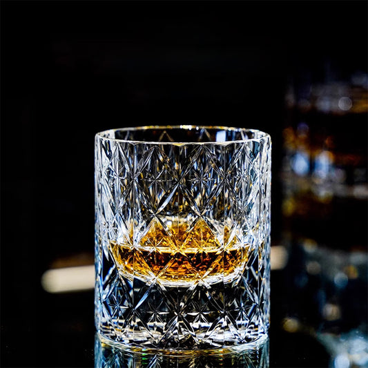 IwaiLoft 栄耀 切子 ウイスキー ロックグラス 6色 切子タンブラー キリコ 湯呑み 焼酎グラス 硝子 食器 ウイスキー 切子コップ 酒器 ブランデーグラス 食洗機対応 ガラス 日本酒 お祝い 父の日 敬老の日 母の日　男性 メンズ プレゼント用 220ml