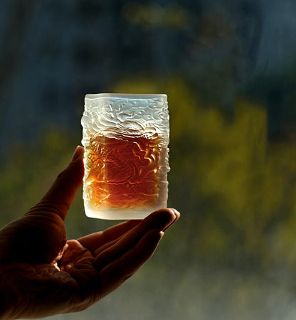 IwaiLoft 龍 四方 マルチカップ ぐい呑み  おちょこ お猪口 盃 日本酒 お酒 冷茶グラス 鳳凰 蕎麦猪口  湯呑み ぐいのみ 茶杯 お茶 カップ コップ グラス ティーカップ ティーコップ 来客用 お茶用品 ティーウェア 中国茶器 台湾茶器 贈り物にも 食洗機対応