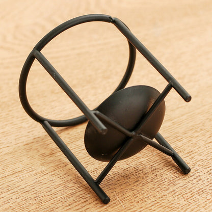 IwaiLoft 新型 アロマポット 金属フレーム アロマ炉 茶香炉 アロマキャンドルホルダー キャンドルバーナー アロマバーナー アロマディフューザー 木製