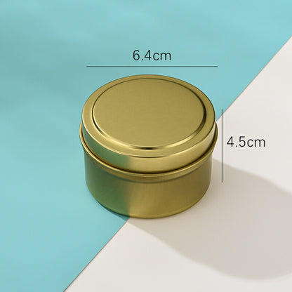 IwaiLoft セット買いがお得 丸型 キャニスター缶 小 ブリキ缶 丸 スクリュー缶 紅茶缶 茶筒 かわいい メタル収納ケース 平缶 小分け 詰め替え容器 携帯用 空き缶 DIY手作り用品 アロマキャンドル缶 蝋燭缶 ジュエリー 小物収納 整理整頓 錠剤 保存容器 豆入れ 保存 密閉 遮光 防湿