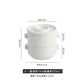 愛用される せいろ付きセラミック鍋 蒸し器 10cm 12cm 小 一人用 茶碗蒸し スープ椀 スープボウル 蓋付 お碗 珍味入れ 小鉢 赤ちゃん 離乳食 食器 つゆ鉢 プリンカップ ホワイト 蒸篭 蒸籠 せいろ蒸し 中華蒸篭 中華食器 ミニセイロ 一人暮らし 点心 小籠包 肉まん IwaiLoft