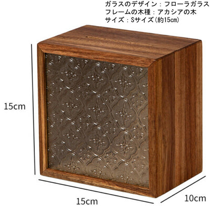 天然木 貯金箱 募金箱 賽銭箱 小銭 お札 フォトフレーム 透明 写真立て フィギュア 収納ボックス フローラガラス コインケース 木製 貯金ボックス コレクションボックス ディスプレイケース 人形ケース デコレーション 男の子 女の子 誕生日ギフト IwaiLoft