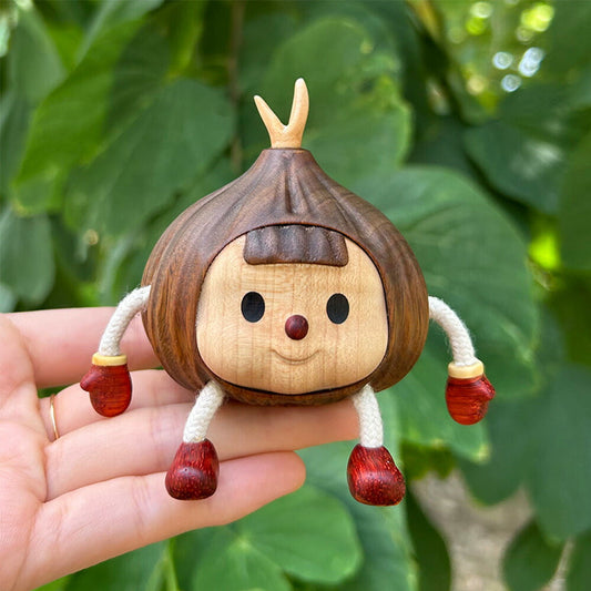 【ニクちゃん】おもしろ ニンニク 女の子 木のおもちゃ かわいい インテリア雑貨 木製 食材 癒し グッズ 木製雑貨 木の植物置物 装飾 飾り 手作り オブジェ おもちゃ 玩具 子供 誕生日プレゼント ハンドメイド 縁起物 卒園 記念 ギフト 北欧 お祝い 記念日 贈り物に IwaiLoft