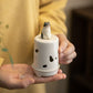 癒し 香炉 猫 ねこ お香・線香立て 瓢箪 ひょうたん 磁器 ネコグッズ ペット 仏具 かわいい 香皿 キャンドルホルダー キャンドルスタンド ティーライトホルダー 装飾 キャンドル立て キャンドルランプ おしゃれ アンティーク レトロ調 茶芸 茶席 工芸品・縁起物 IwaiLoft