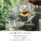 IwaiLoft 十卿 Glass Art 工芸作家作品 耐熱ガラス 夢 ティーポット 高台 ガラス 急須 430ml  ガラス製ポット 紅茶ポット お茶ポット ガラスポット 花茶 工芸茶 ハーフティー に健康茶器 アフターティー お家ティータイム  母の日プレゼント 化粧箱付き