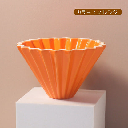 V60 コーヒードリッパー 陶磁器 1～3cup 円錐型 1つ穴 コーヒーロト ハンドドリッパー ドリッパーコーヒーコーヒーサーバー コーヒーポット 600ml  コーヒー用品 珈琲 北欧 母の日 父の日 プレゼント 珈琲コーヒー 器具 道具 コーヒーグッズ IwaiLoft