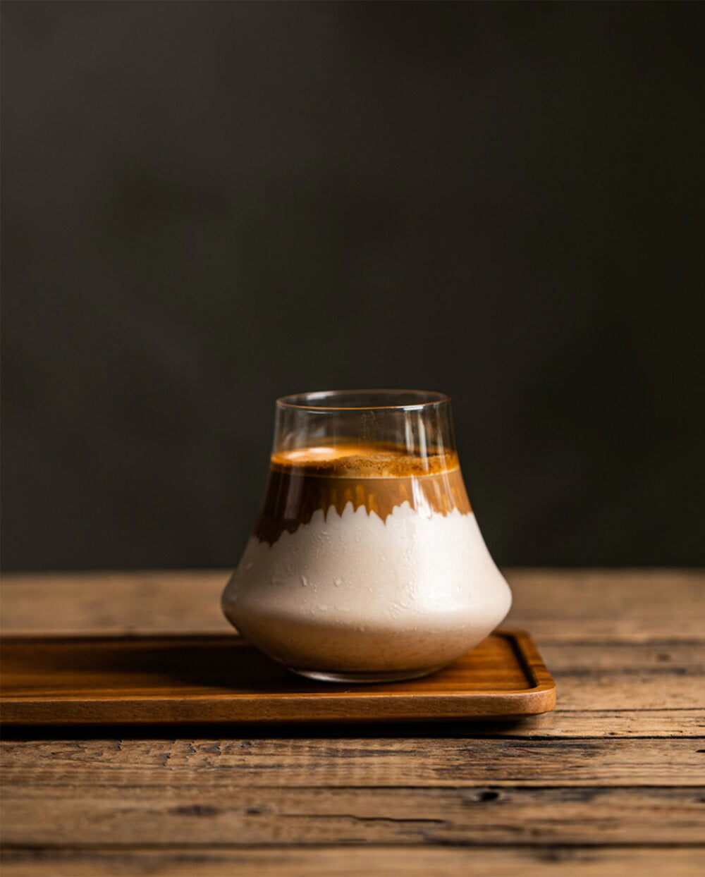 iwailoft 富士山形 グラス タンブラー 320ml 火山 耐熱グラス  デザートアイスコーヒー ガラスコップ ガラスコップ クリア 透明 硝子 ロックグラス おしゃれ お酒 ビールグラス ビアグラス タンブラー 家飲み グッズ おしゃれ ギフト　お買いセット クリスマス プレゼント