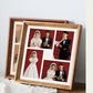 人気N0.1 ウッド フォト 四つに仕切られた フレーム 壁掛け＆置き 写真立て L判・2L判 ナチュラル 四つの区画 写真フレーム おしゃれ 透明アクリル フォトフレーム 木製調 ブラウン ベージュ  結婚祝い 額縁 写真入れ 記念品 誕生日  お祝い プレゼント 卒業 入学 kiyokyou