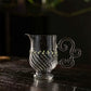 IwaiLoft 十卿 Glass Art 工芸作家作品 夢 マグカップ ガラスピッチャー 耐熱ガラス 片口 170ml 徳利 酒器 日本酒 片口注器 ミルクピッチャー 小鉢 取り鉢 片口鉢 手作り 和食器 シンプル 中国茶器 公道杯 ティーサーバー 茶海 分茶器 化粧箱付き