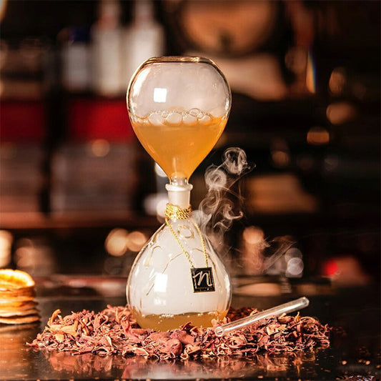 プロがおすすめ 煙燻 ワイン＆カクテル グラス 丸形 球状 ボール グラス 235ml コップ カクテルグラス 赤ワイン 白ワイン シャンパングラス ウィスキーグラス マティーマルガリータ グラス グラストップスモーカー 割烹 懐石 料亭 飲食店 IwaiLoft