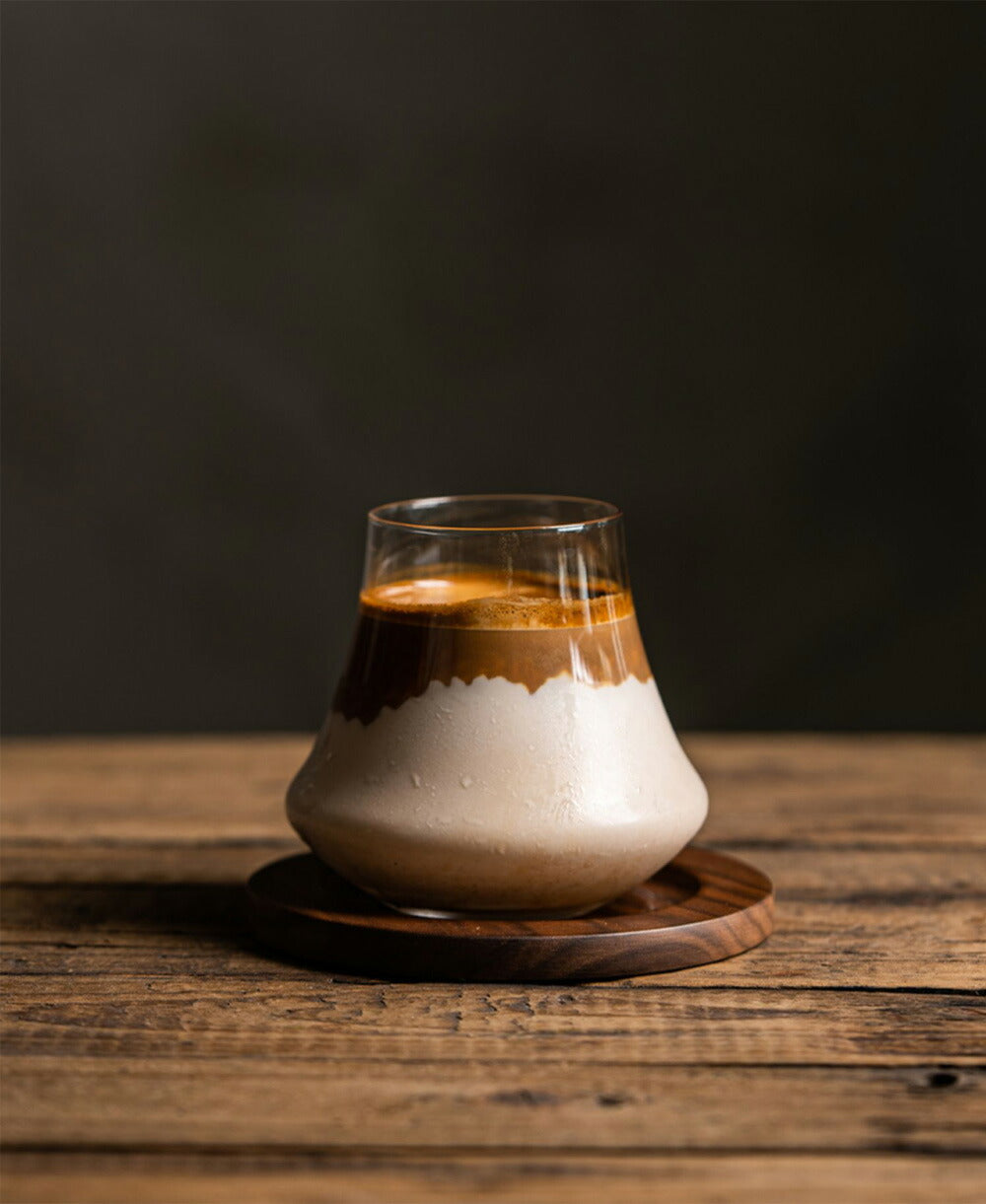 iwailoft 富士山形 グラス タンブラー 320ml 火山 耐熱グラス  デザートアイスコーヒー ガラスコップ ガラスコップ クリア 透明 硝子 ロックグラス おしゃれ お酒 ビールグラス ビアグラス タンブラー 家飲み グッズ おしゃれ ギフト　お買いセット クリスマス プレゼント