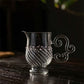 IwaiLoft 十卿 Glass Art 工芸作家作品 夢 マグカップ ガラスピッチャー 耐熱ガラス 片口 170ml 徳利 酒器 日本酒 片口注器 ミルクピッチャー 小鉢 取り鉢 片口鉢 手作り 和食器 シンプル 中国茶器 公道杯 ティーサーバー 茶海 分茶器 化粧箱付き