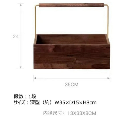 Iron Art 机上ラック 2段 鉄 卓上ラック ミニラック ウールナット 銘木 和風 鉄棚 食器棚 収納ケース 黒 ブラック 卓上収納ラック デスク上置棚 展示棚 インテリア シンプル 高級感 オープンラック オープンシェルフ 店舗什器 鉄 茶器 茶道具 収納 小物入れ 茶芸 IwaiLoft