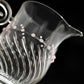 IwaiLoft 十卿 Glass Art 工芸作家作品 夢 マグカップ ガラスピッチャー 耐熱ガラス 片口 170ml 徳利 酒器 日本酒 片口注器 ミルクピッチャー 小鉢 取り鉢 片口鉢 手作り 和食器 シンプル 中国茶器 公道杯 ティーサーバー 茶海 分茶器 化粧箱付き
