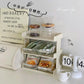 SNSで話題♪正規品！卓上 収納ケース コーヒーラック シンプル キッチン収納 お茶 コーヒー ティーバッグ  2段 3段 4段 収納ボックス おしゃれ 北欧  引き出しボックス 離乳食入れ 調味料収納 整理  小物入れ バスケット BOX 北欧 モダン オフェンス 自宅用 新生活 IwaiLoft