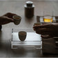 IwaiLoft 美品 透明 トレー アクリル 矩形 トレイ 急須受台 急須置き 茶台 茶盤 ティートレー 茶道具 建水 壺承 茶壺の受け皿 送料無料