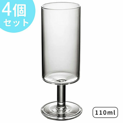 Music for tomorrow! IwaiLoft Beautiful Stemware Goblet Heat Resistant Glass Wine Glass Brandy Glass Champagne Glass Tea Cup Tea Glass Cocktail Glass Microwave OK Pair Set Gift Anniversary [Free Shipping] 110mL