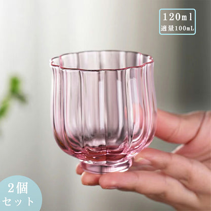 IwaiLoft Heat Resistant Glass, Glass Cup, Glass Sake Cup, Low Glass, Cold Tea Glass, Tea Glass, Condensation Resistant, Microwave OK, For Visitors, Birthday Gifts, Celebrations [Benefits on Set Purchases] [Free Shipping]