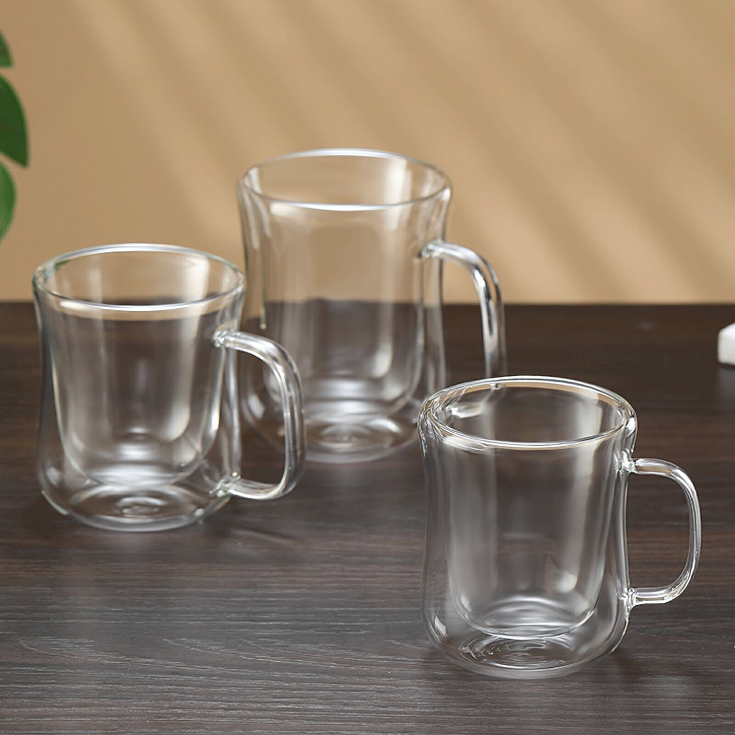 IwaiLoft 耐熱ガラス グラス ガラスマグ ダブルウォールグラス ガラスコップ ガラスカップ コーヒーカップ コーヒーマグ かわいい モーニングカップ ティーグラス 冷茶グラス 結露しにくい 電子レンジOK カフェコーヒー器具