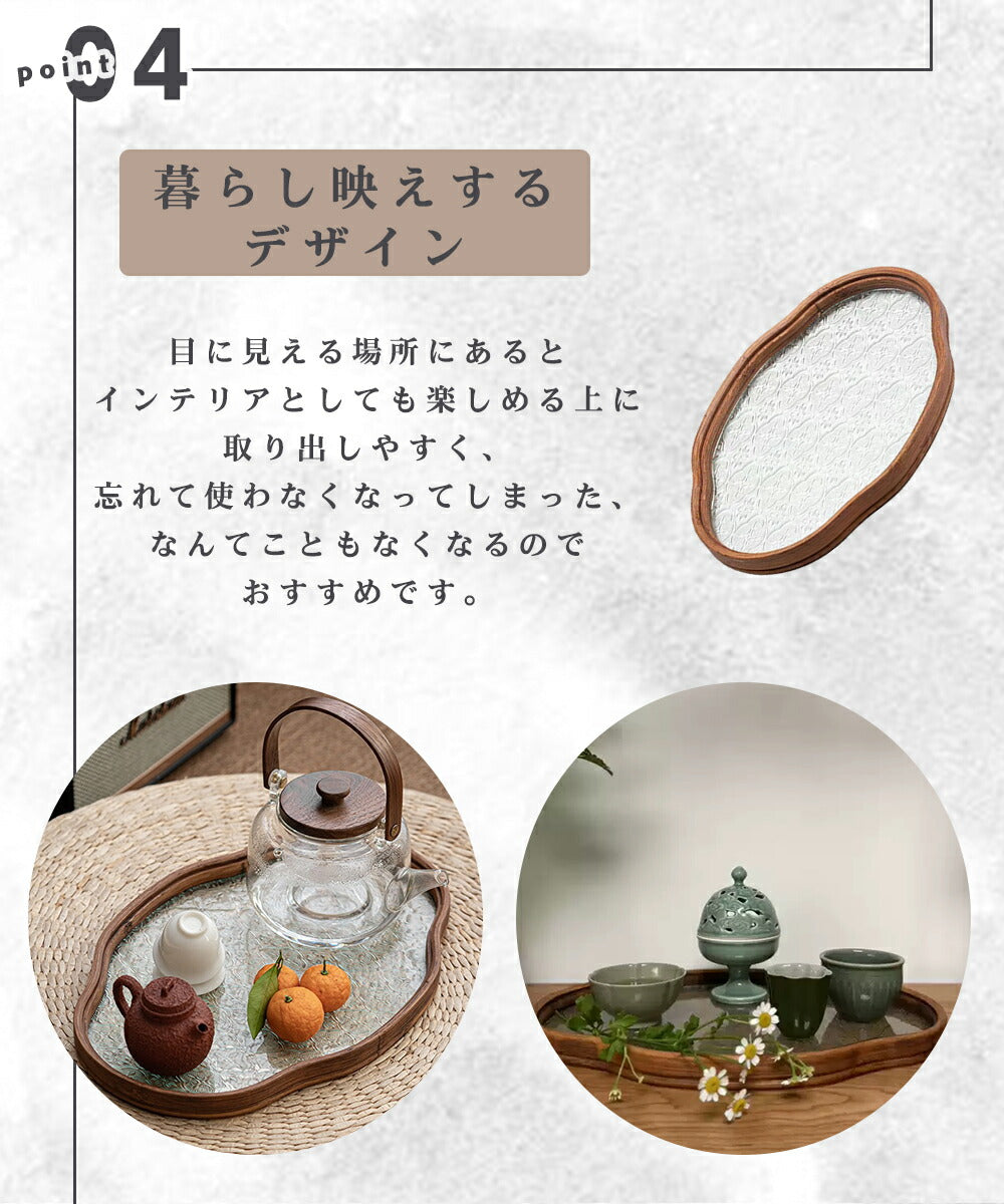 【茶櫃/菓子鉢/菓子入れ　おまとめ】木製　花　蓋付き　茶道