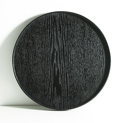 IwaiLoft どんな食卓にも映える美しい仕上がりの木製トレー 膳 天然木製 トレー お盆 丸盆 白木 木のトレー 円形 トレイ 白木 トレー 北欧 おしゃれ 木製 カフェトレー ナチュラル トレイ お盆 スタッキング 収納 ランチョンマット 塗無装