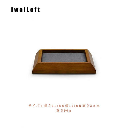 IwaiLoft 木製 トレー お盆 天然木製 羽反 お盆 スタッキング 小物入れ トレイ 小物収納 文房具収納トレイ ウッドトレーランチョンマット 塗無装 ナチュラル シンプル 高級 小物 アクセサリートレー 結婚祝い 木 誕生日 木婚式 お祝い 新築祝い 内祝い プレゼント