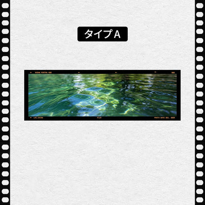 フィルム風 しおり オリジナル 風景 ブックマーク 透明 クリア 癒される エモい写真風 桜 水緑 読書 グッズ おしゃれ 文房具 プチギフト プレゼント 雑貨 本好き 読書女子 手帳 おうち時間 癒し 落ちない 折れない 記念品 退職 誕生日 薄型 IwaiLoft
