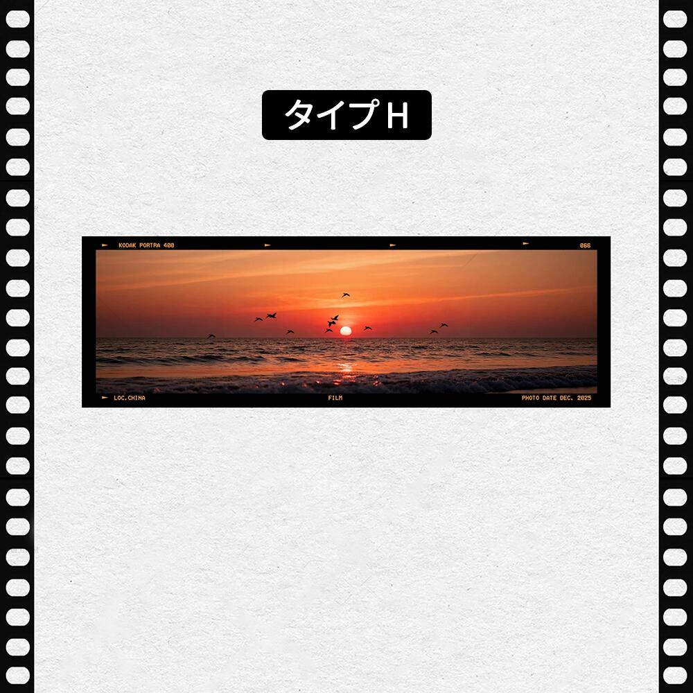 フィルム風 しおり オリジナル 風景 ブックマーク 透明 クリア 癒される エモい写真風 桜 水緑 読書 グッズ おしゃれ 文房具 プチギフト プレゼント 雑貨 本好き 読書女子 手帳 おうち時間 癒し 落ちない 折れない 記念品 退職 誕生日 薄型 IwaiLoft