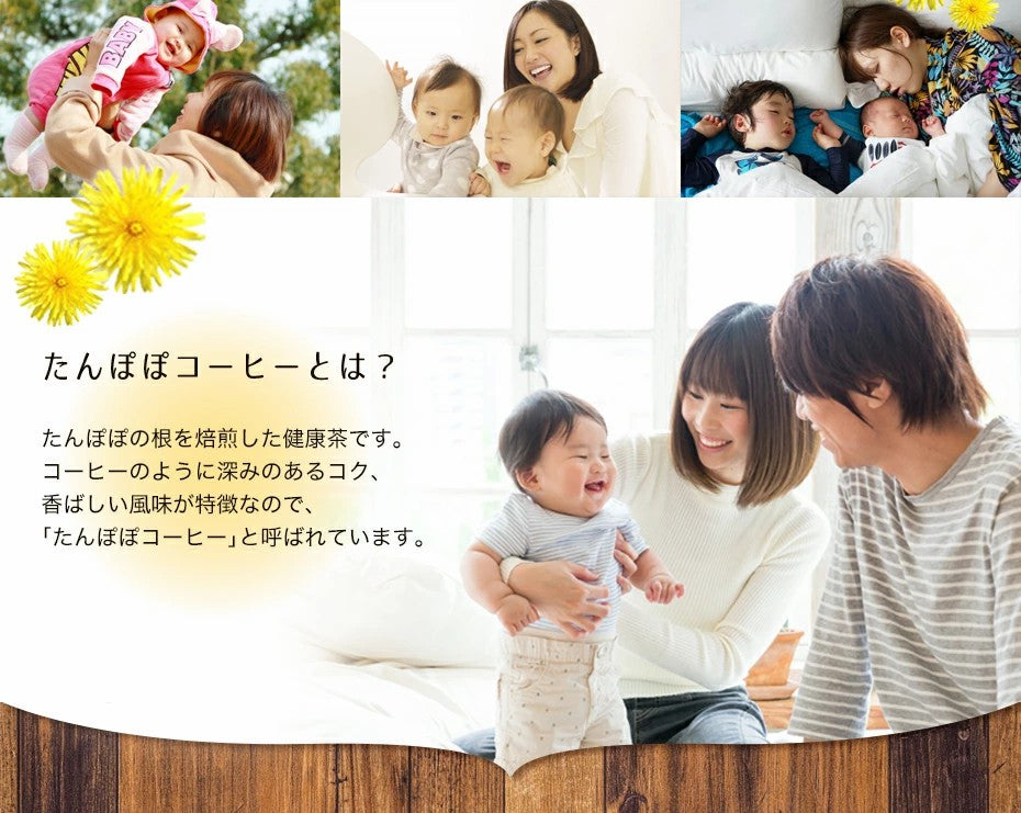 送料無料 たんぽぽコーヒー 2g ノンカフェイン たんぽぽ茶 コーヒー 健康茶 ティー お茶 ティーバッグ 大容量 福袋 ふくちゃ