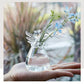 IwaiLoft 手作り 花瓶 ガラス ガラス花瓶 花器 一輪挿し フラワーベース ミニ 小 インテリア おしゃれ 水栽培 ボトル 天使 天使の祈り 工芸品 Flower 一輪挿し