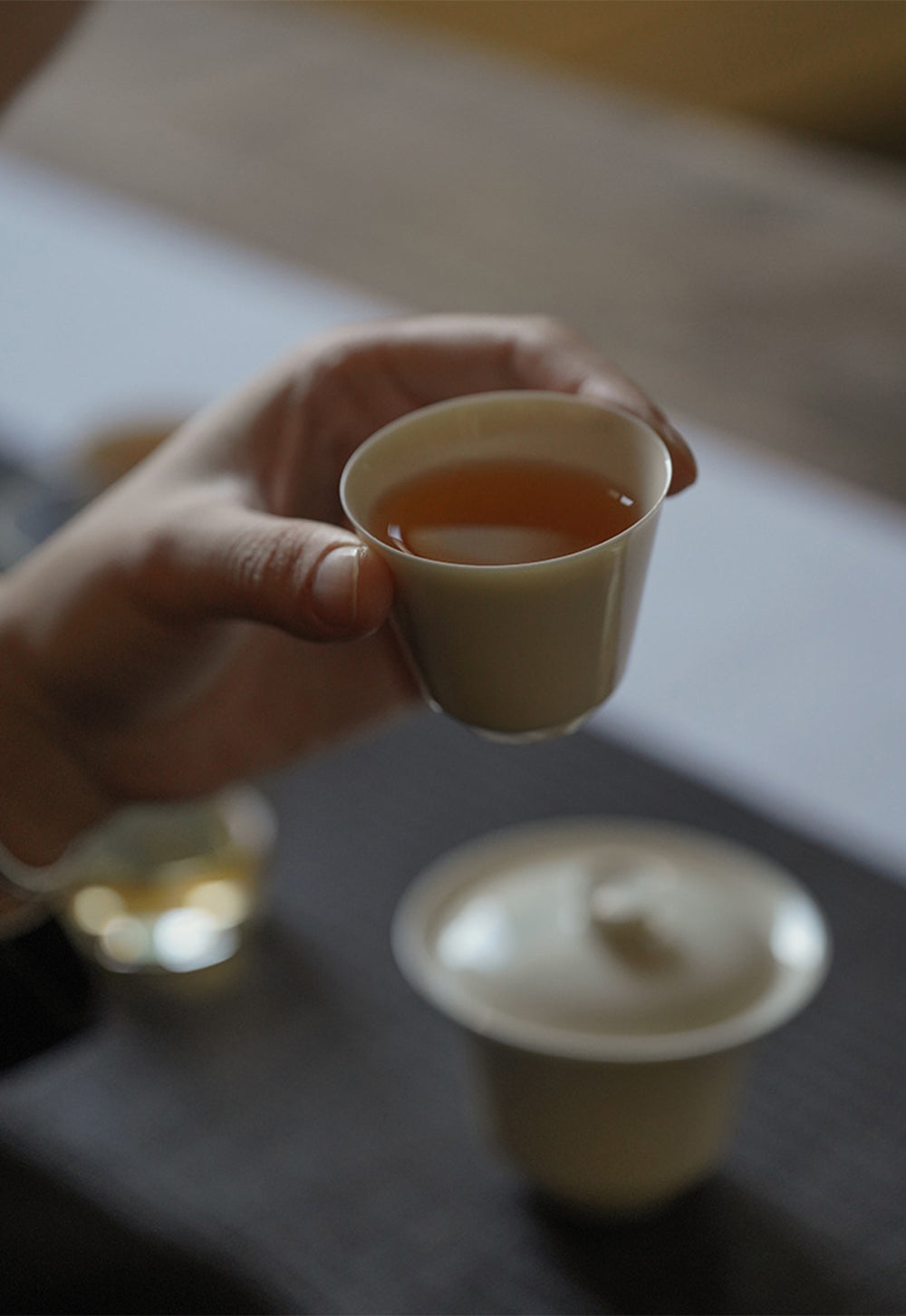 IwaiLoft 白玉 茶杯 茶器 湯のみ 湯呑み お茶 カップ コップ 来客用 お茶用品 ティーウェア 中国茶器 贈り物にも 食洗機対応 電子レンジ対応