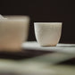 IwaiLoft 白玉 湯呑 2個セット 茶杯 茶器 湯のみ 湯呑み お茶 カップ コップ 来客用 お茶用品 ティーウェア 中国茶器 台湾茶器 贈り物にも 食洗機対応 電子レンジ対応 80mL