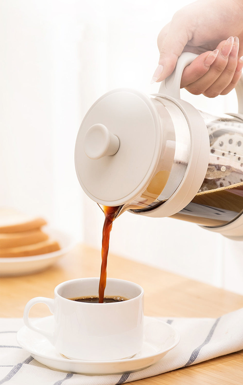IwaiLoft コーヒープレス フレンチプレス コーヒーメーカー 350mL/800mL/1000mL ブレイクタイム – 茶器・コーヒー用品を選ぶ  IwaiLoft
