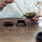 IwaiLoft 手作り ガラスキャニスター 耐熱ガラス 高級 茶筒 茶入 木製蓋 茶道具 茶室 彫刻 お菓子 茶葉 保存容器 防湿保存 Glass Canister 出しっぱなしでサマになる。おしゃれで実用的な「保存容器」たち