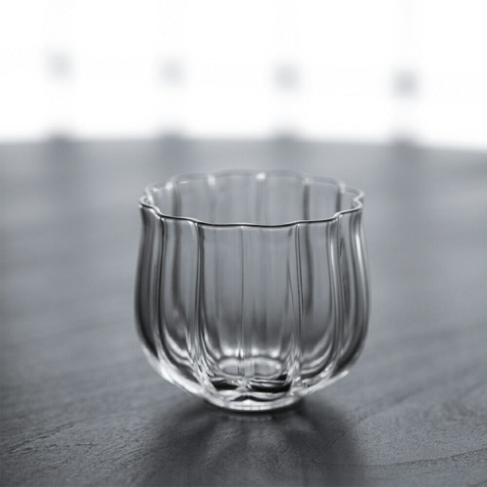 IwaiLoft 耐熱ガラス グラス ガラスコップ ガラスぐいのみ・おちょこ ローグラス 冷茶グラス ティーグラス 結露しにくい 電子レンジOK 来客用 誕生日プレゼント  お祝い【セット買いがお得】【送料無料 】