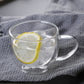 IwaiLoft ペアセット ダブルウォール グラス マグカップ 耐熱ガラス カップ コーヒーカップ 耐熱マグ コーヒーグラス ティーグラス パフェ・サンデーグラス ゴブレット カクテルグラス 結露しにくい 電子レンジOK 断熱 保温 保冷